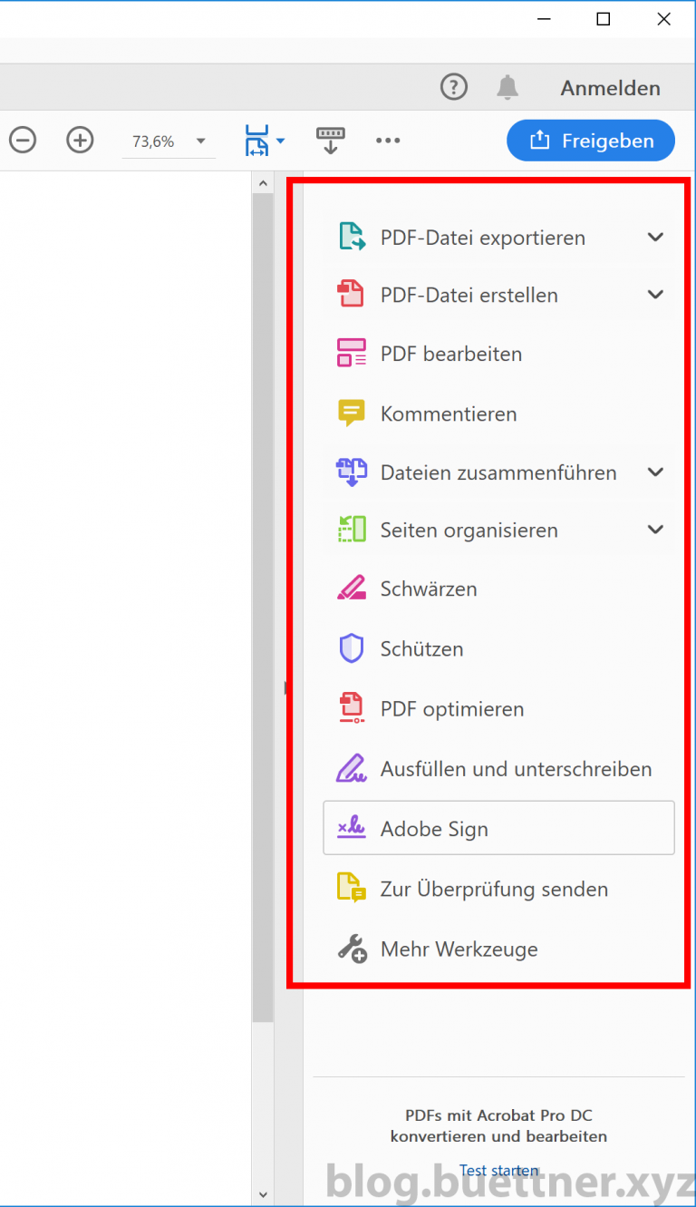 Pdf Reader Dc Adobe Acrobat Reader DC – Carsten's Blog