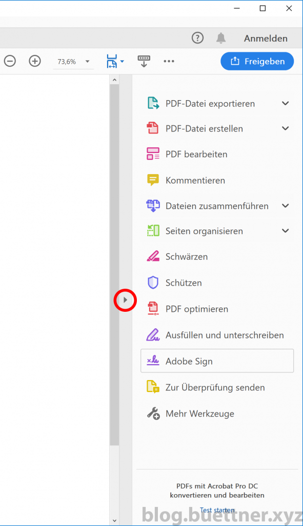 Adobe Acrobat Reader Dc Werkzeugleiste Immer Ausblenden Werkzeugleiste in Adobe Acrobat Reader DC beim Öffnen ausblenden